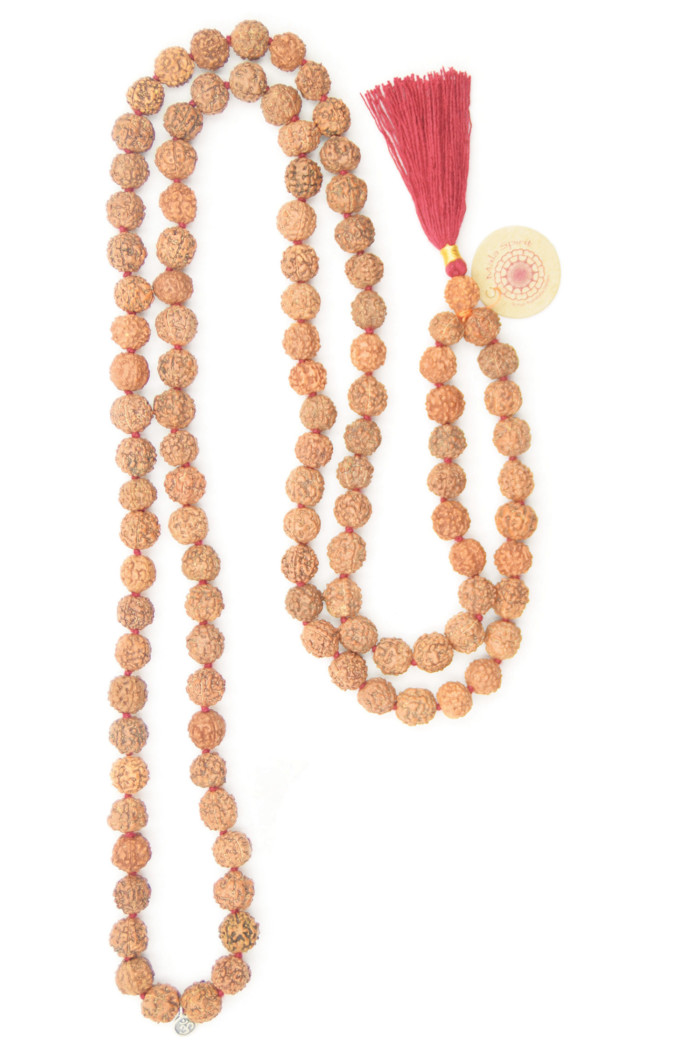 Meditation mala ketting