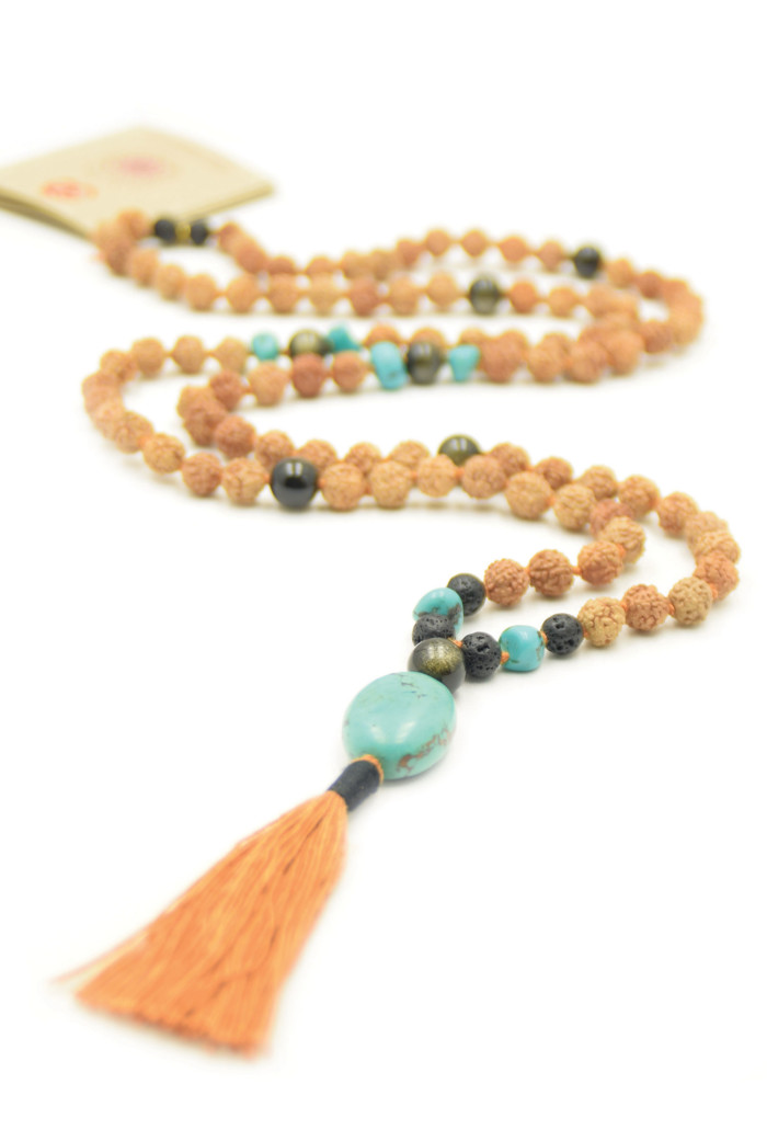 Healing mala ketting