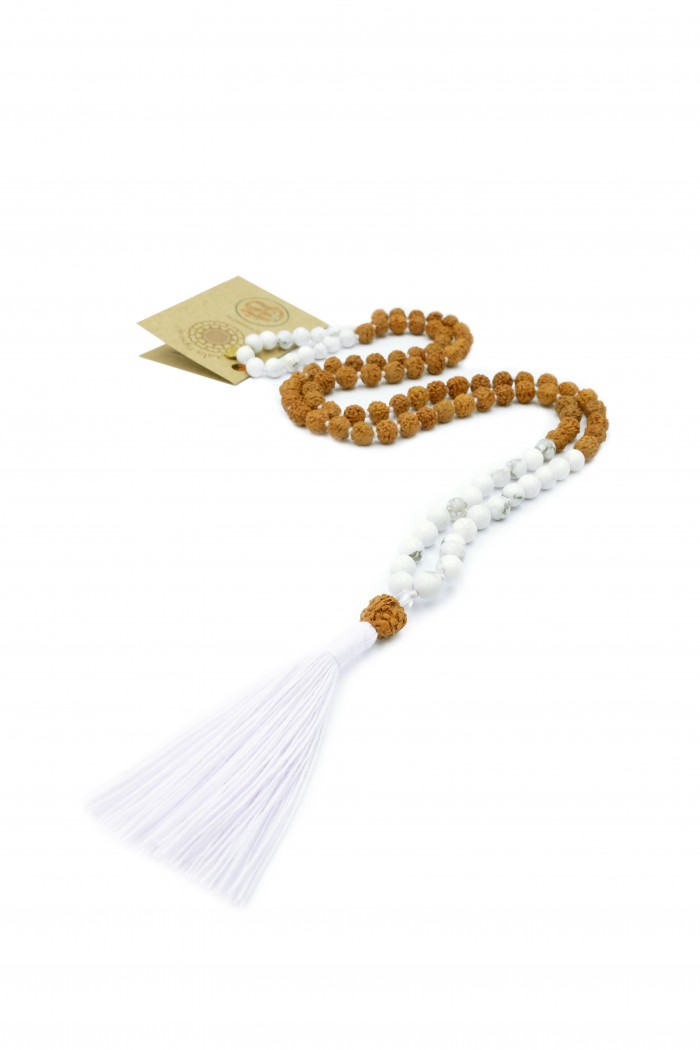 Howlite-mala