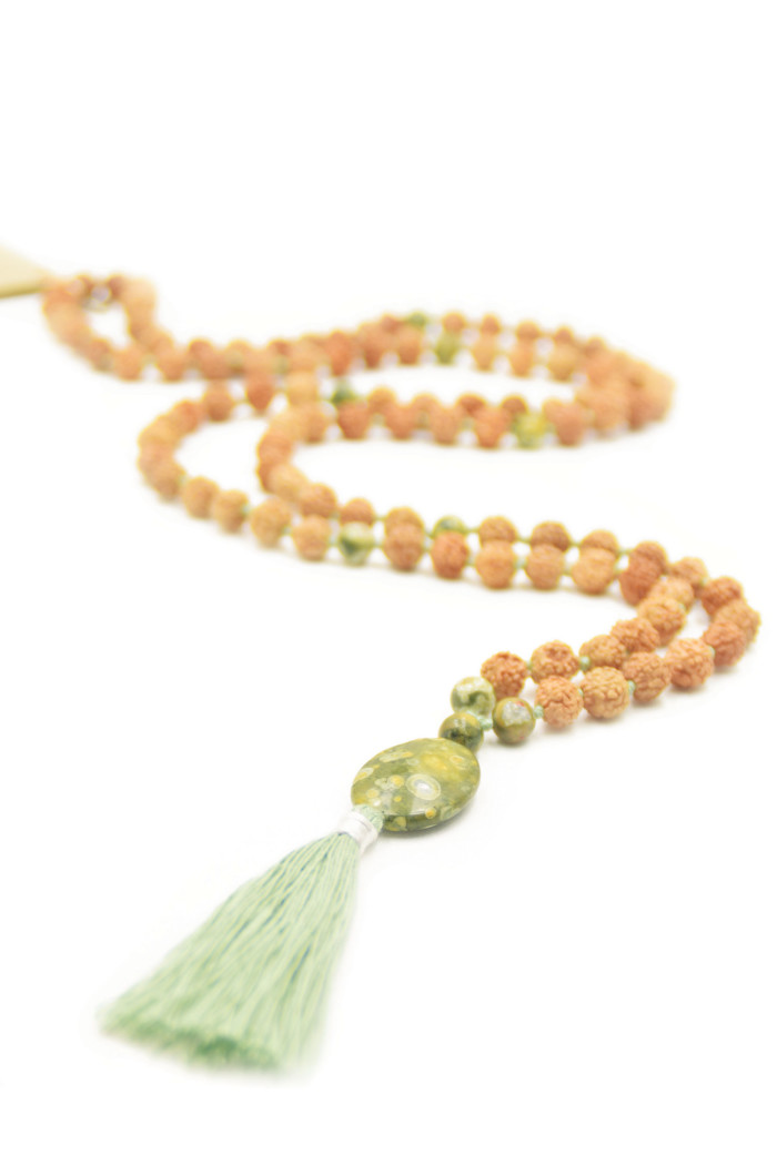 Lucky Jasper mala ketting