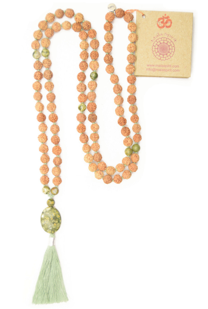 Lucky Jasper mala ketting