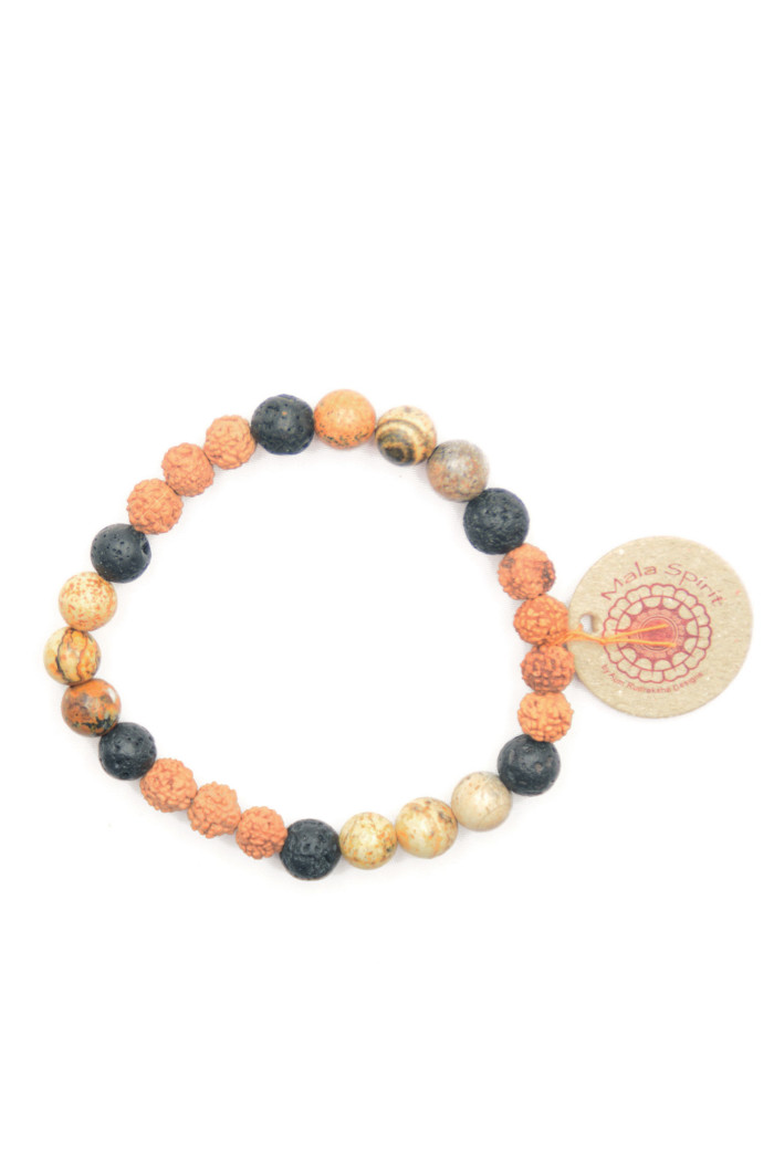 Roots mala armband