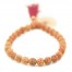 Rudra mala armband tassel red