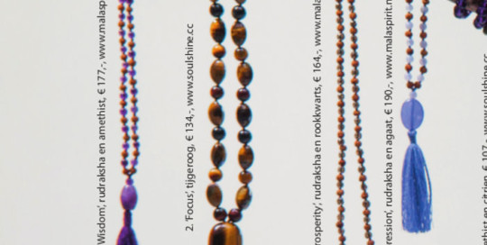 Mala sieraden in magazines -Mala Spirit