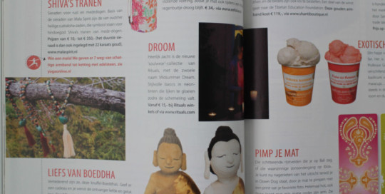 Mala sieraden in magazines -Mala Spirit