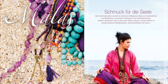 Mala sieraden in magazines -Mala Spirit